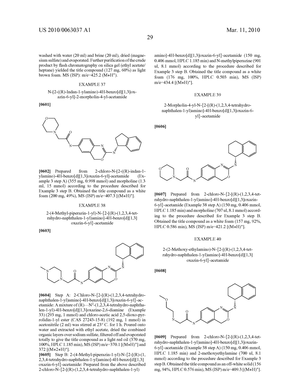 6-SUBSTITUTED BENZOXAZINES - diagram, schematic, and image 30