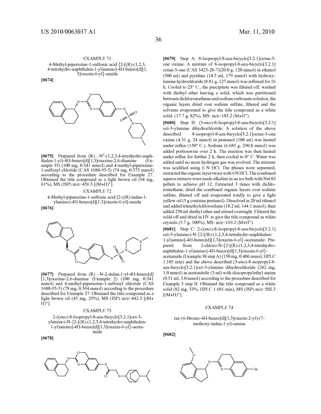 6-SUBSTITUTED BENZOXAZINES - diagram, schematic, and image 37