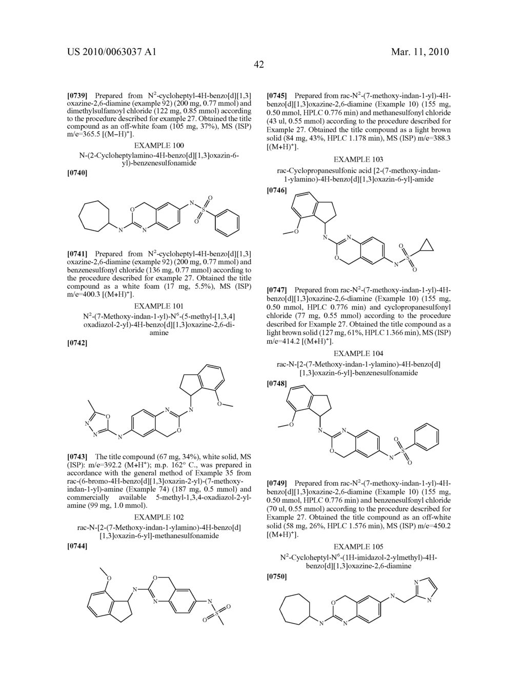 6-SUBSTITUTED BENZOXAZINES - diagram, schematic, and image 43