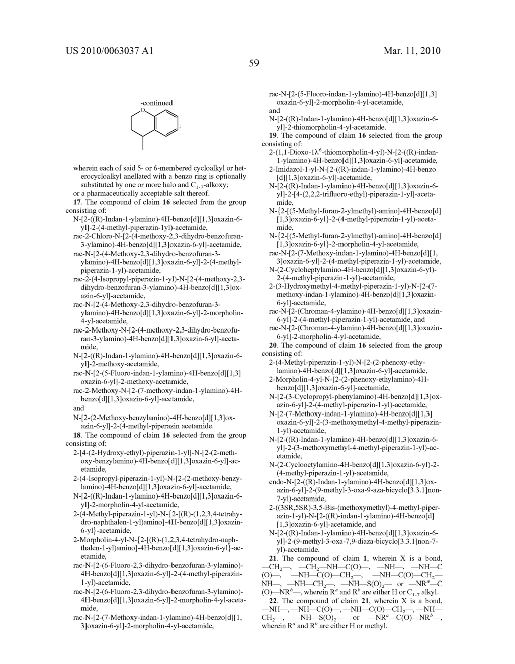 6-SUBSTITUTED BENZOXAZINES - diagram, schematic, and image 60