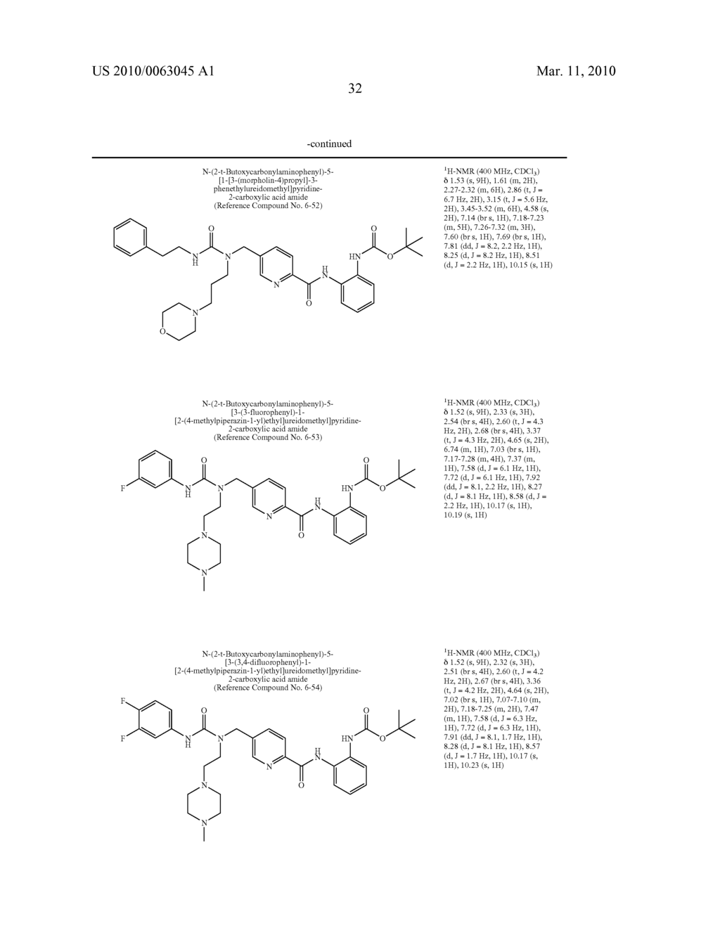 NOVEL PYRIDINECARBOXYLIC ACID (2-AMINOPHENYL) AMIDE DERIVATIVE HAVING UREA STRUCTURE - diagram, schematic, and image 33