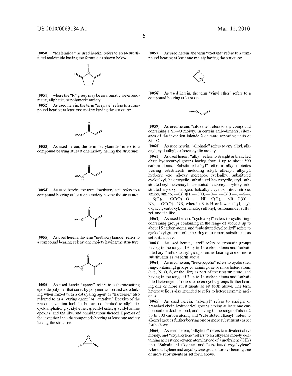 LOW TEMPERATURE CURING ACRYLATE AND MALEIMIDE BASED FORMULATIONS AND METHODS FOR USE THEREOF - diagram, schematic, and image 07