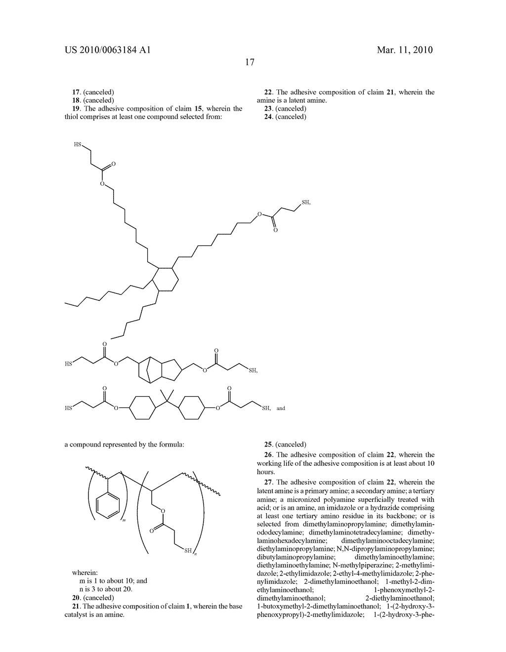 LOW TEMPERATURE CURING ACRYLATE AND MALEIMIDE BASED FORMULATIONS AND METHODS FOR USE THEREOF - diagram, schematic, and image 18