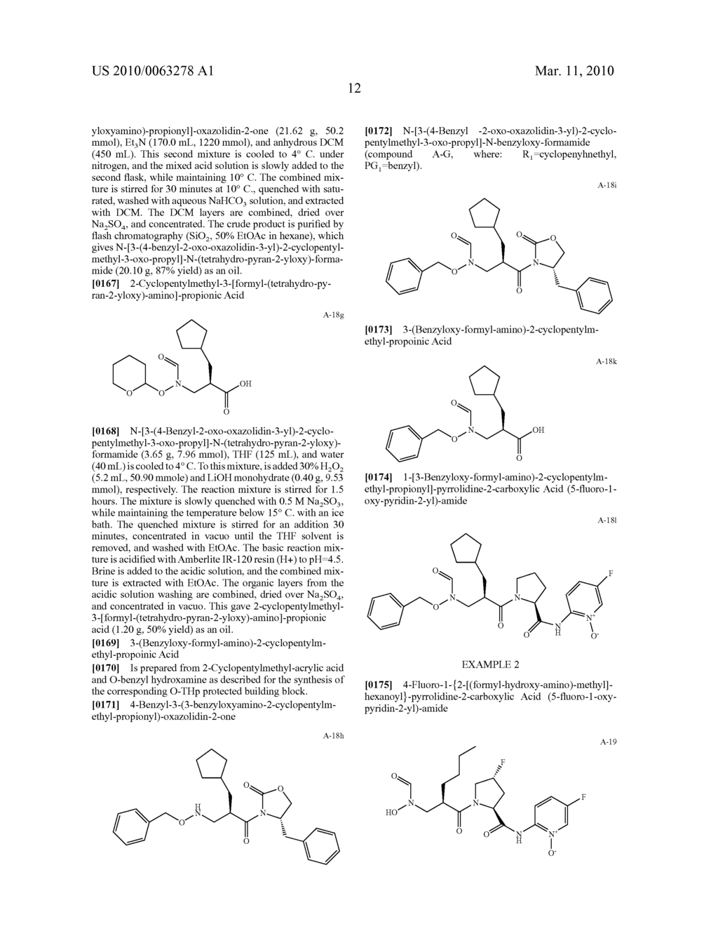 N-Formyl Hydroxylamines compounds - diagram, schematic, and image 13