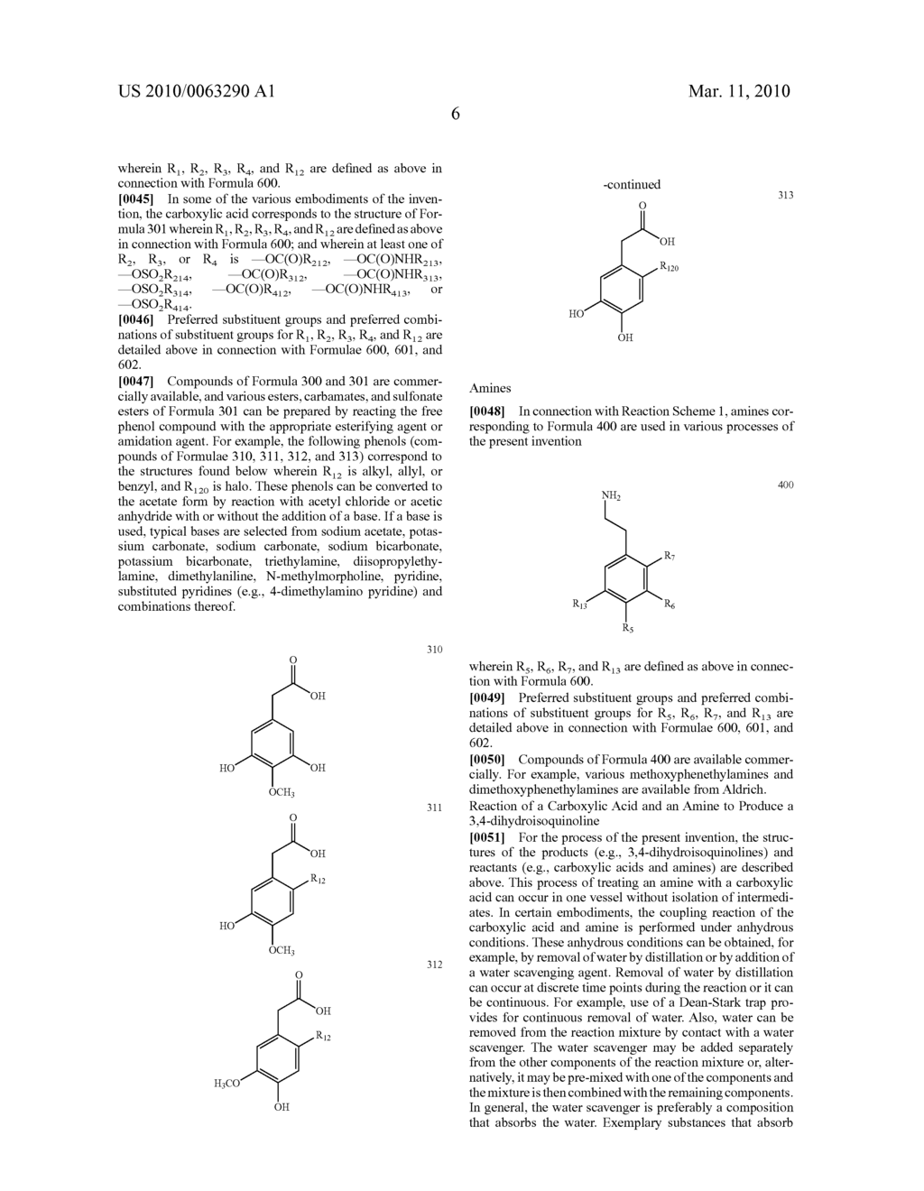 Preparation of 3,4-Dihydroisoquinolines from an Acid and an Amine - diagram, schematic, and image 07