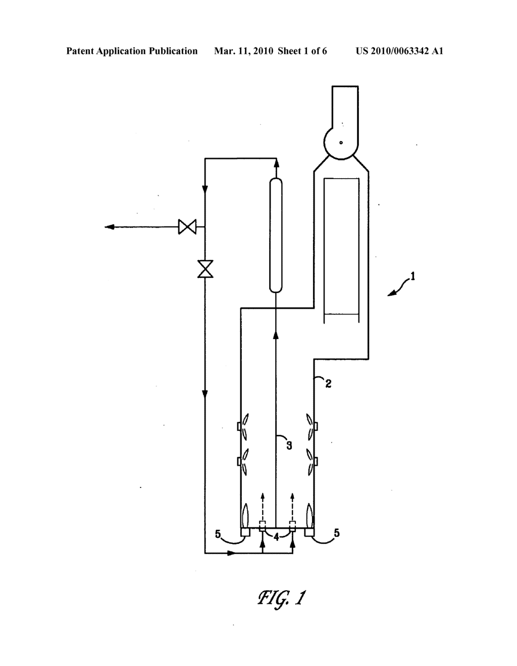 Furnace and Process for Incinerating a Decoke Effluent in a Twin-Tube-Plane Furnace - diagram, schematic, and image 02