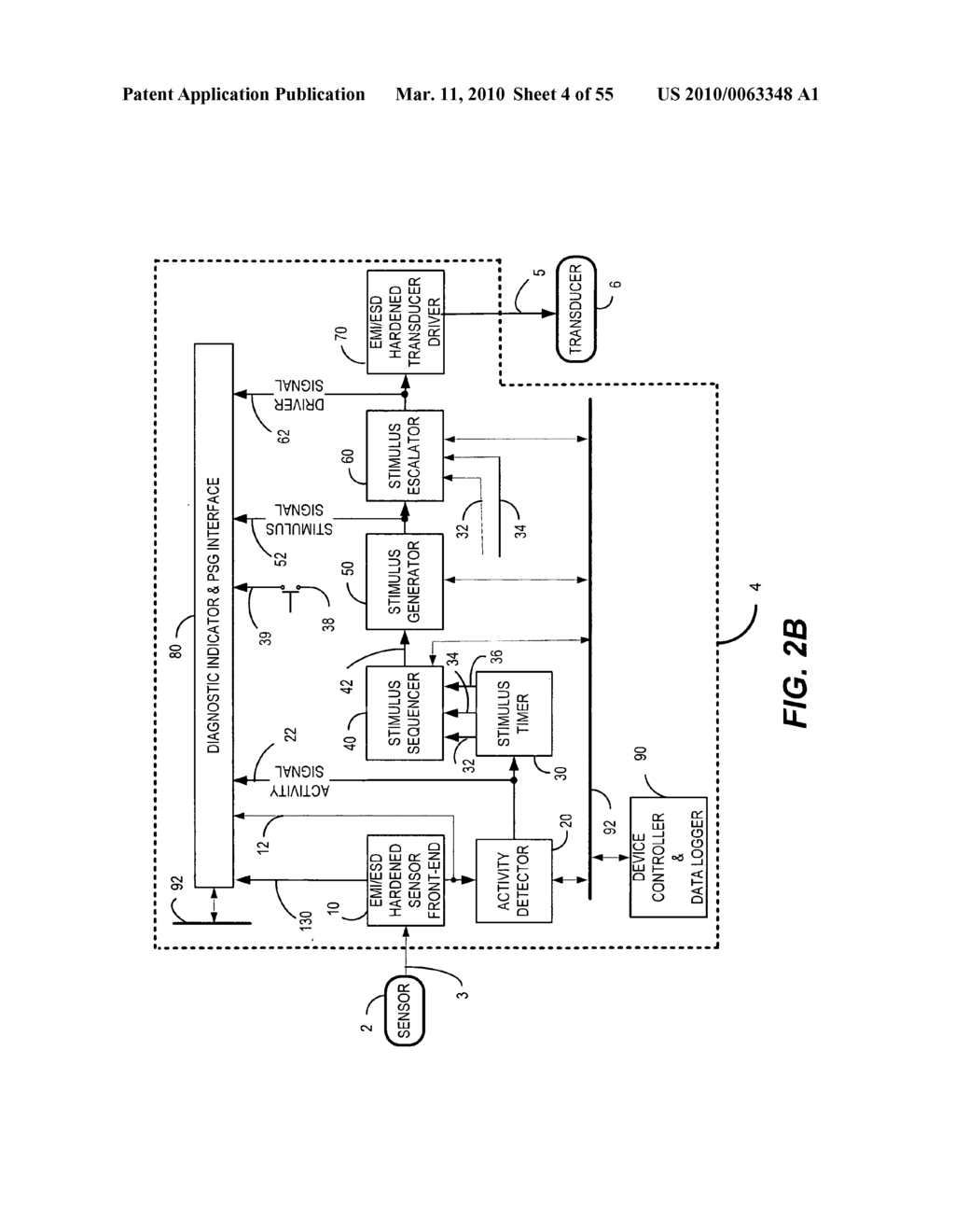 Stimulus sequencer for a closed loop neuromodulator - diagram, schematic, and image 05