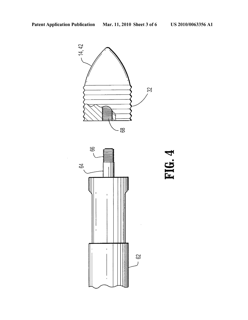 ACCESS SHEATH WITH REMOVABLE OPTICAL PENETRATING MEMBER - diagram, schematic, and image 04