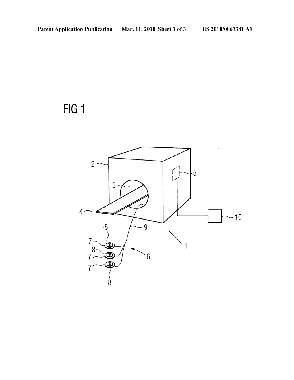 METHOD FOR DETERMINING AN ITEM OF POSITIONING INFORMATION FOR ECG ELECTRODES DURING AN EXAMINATION WITH A MAGNETIC RESONANCE FACILITY AND MAGNETIC RESONANCE FACILITY - diagram, schematic, and image 02