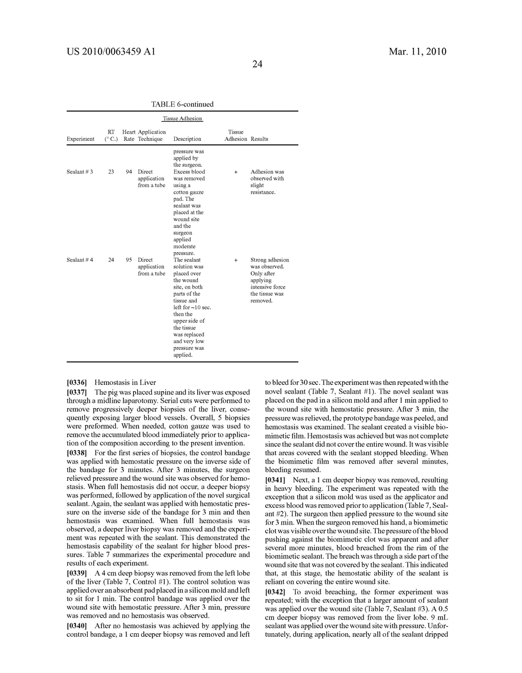 GELATIN-TRANSGLUTAMINASE HEMOSTATIC DRESSINGS AND SEALANTS - diagram, schematic, and image 40