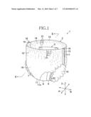 DISPOSABLE DIAPER diagram and image