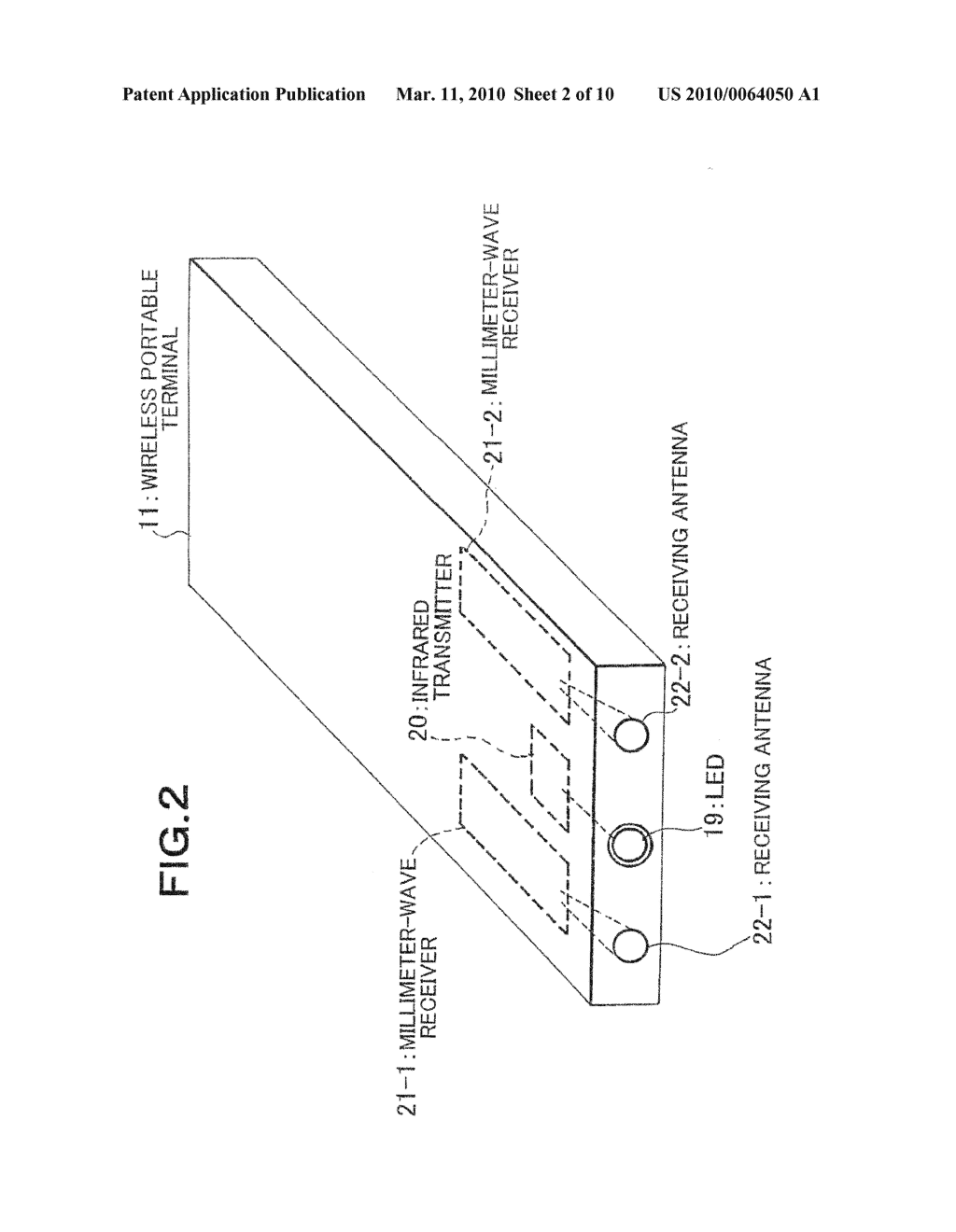 CONTENT DELIVERY SYSTEM USING WIRELESS PORTABLE TERMINAL AND DELIVERY METHOD THEREFOR - diagram, schematic, and image 03