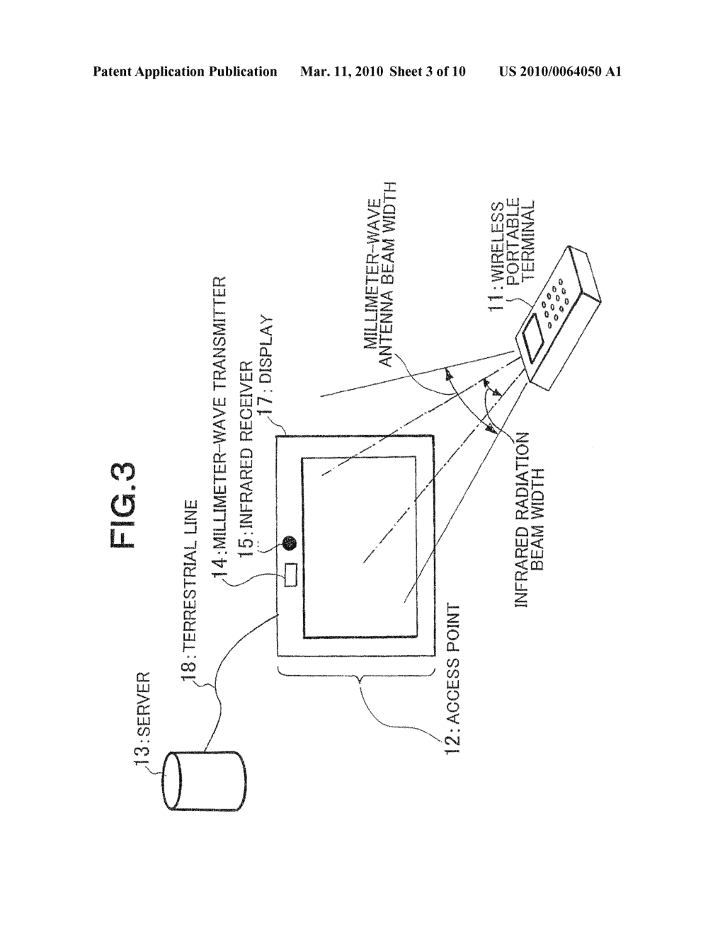 CONTENT DELIVERY SYSTEM USING WIRELESS PORTABLE TERMINAL AND DELIVERY METHOD THEREFOR - diagram, schematic, and image 04