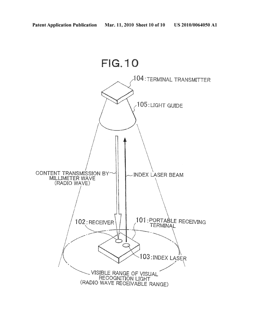 CONTENT DELIVERY SYSTEM USING WIRELESS PORTABLE TERMINAL AND DELIVERY METHOD THEREFOR - diagram, schematic, and image 11