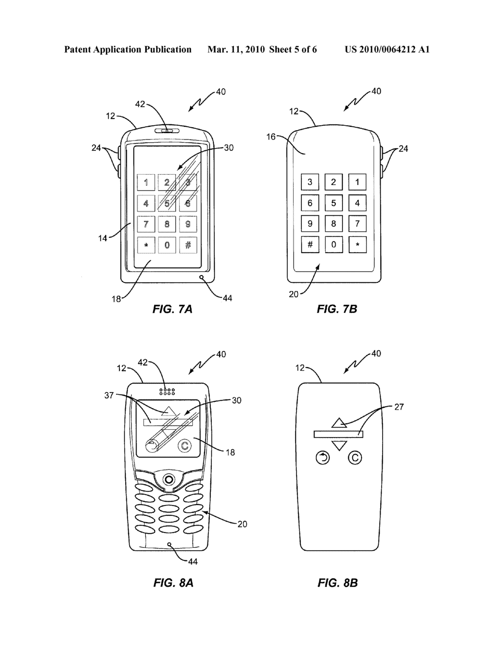 Electronic Device Having a User Input Interface Opposite a Display - diagram, schematic, and image 06