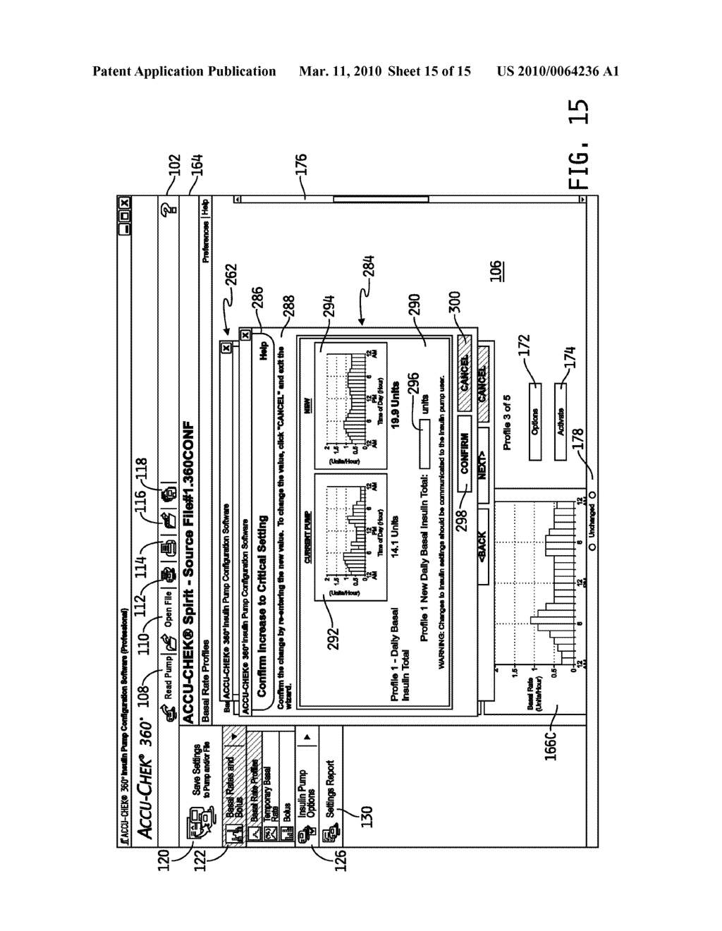 INSULIN PUMP PROGRAMMING SOFTWARE WITH BASAL PROFILE PREVIEW FEATURE - diagram, schematic, and image 16