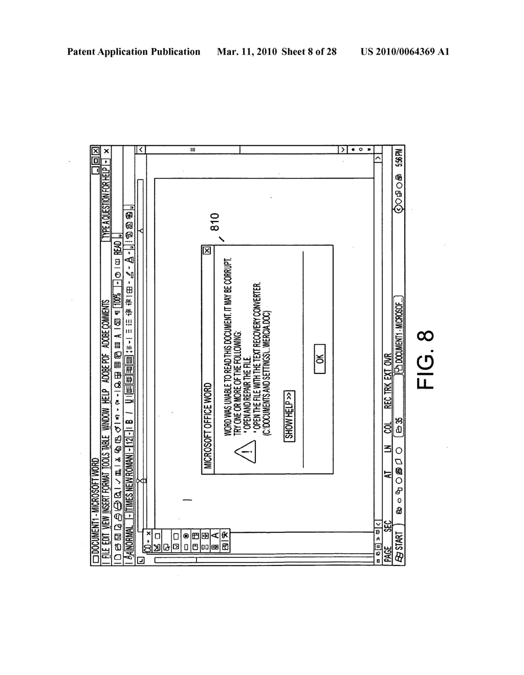 METHODS, MEDIA, AND SYSTEMS FOR DETECTING ATTACK ON A DIGITAL PROCESSING DEVICE - diagram, schematic, and image 09