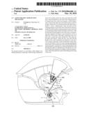 Safety Helmet Visor Setting Mechanism diagram and image