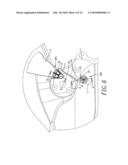 Safety Helmet Visor Setting Mechanism diagram and image