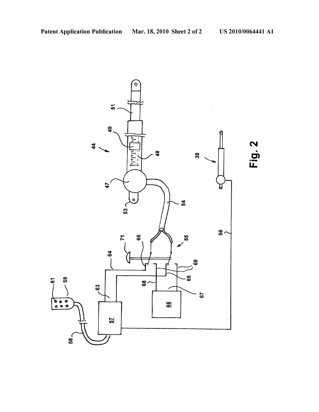 HOSPITAL BED WITH ELECTRIC EMERGENCY LOWERING DEVICE - diagram, schematic, and image 03