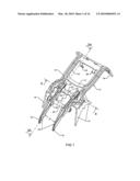 Ice crampon for mountaineering with adjustable front spike diagram and image