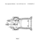 Ice crampon for mountaineering with adjustable front spike diagram and image