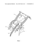 Ice crampon for mountaineering with adjustable front spike diagram and image