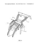 Ice crampon for mountaineering with adjustable front spike diagram and image