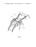 Ice crampon for mountaineering with adjustable front spike diagram and image