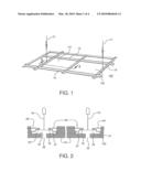 CEILING TILE AND EDGE SUSPENSION SYSTEM diagram and image