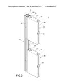 COMBINATIVE PARTITION WALL diagram and image