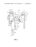 AUXILIARY HORSE SADDLE FOR CHILDREN diagram and image
