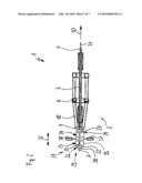 Linear drawing machine and method for linear drawing of a workpiece through a drawing ring diagram and image