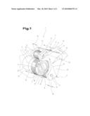 METHOD AND DEVICE FOR MACHINING A TOOTHING ON A SINTERED PART diagram and image