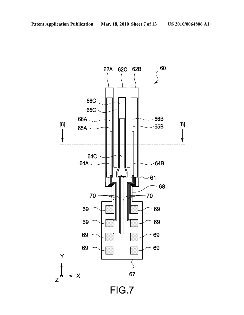 ANGULAR VELOCITY SENSOR ELEMENT, ANGULAR VELOCITY SENSOR, AND ELECTRONIC APPARATUS - diagram, schematic, and image 08