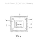 METHOD OF FLIP CHIP MOUNTING PRESSURE SENSOR DIES TO SUBSTRATES AND PRESSURE SENSORS FORMED THEREBY diagram and image