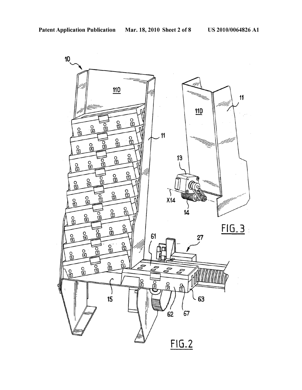 APPARATUS AND METHOD FOR HANDLING TUBES, IN PARTICULAR AN AUTOMATIC BLOOD ANALYSIS APPARATUS - diagram, schematic, and image 03