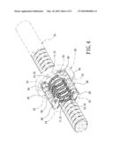 Roller Screw Having Plural Circulating Devices Cooperating with Plural Helical Grooves diagram and image