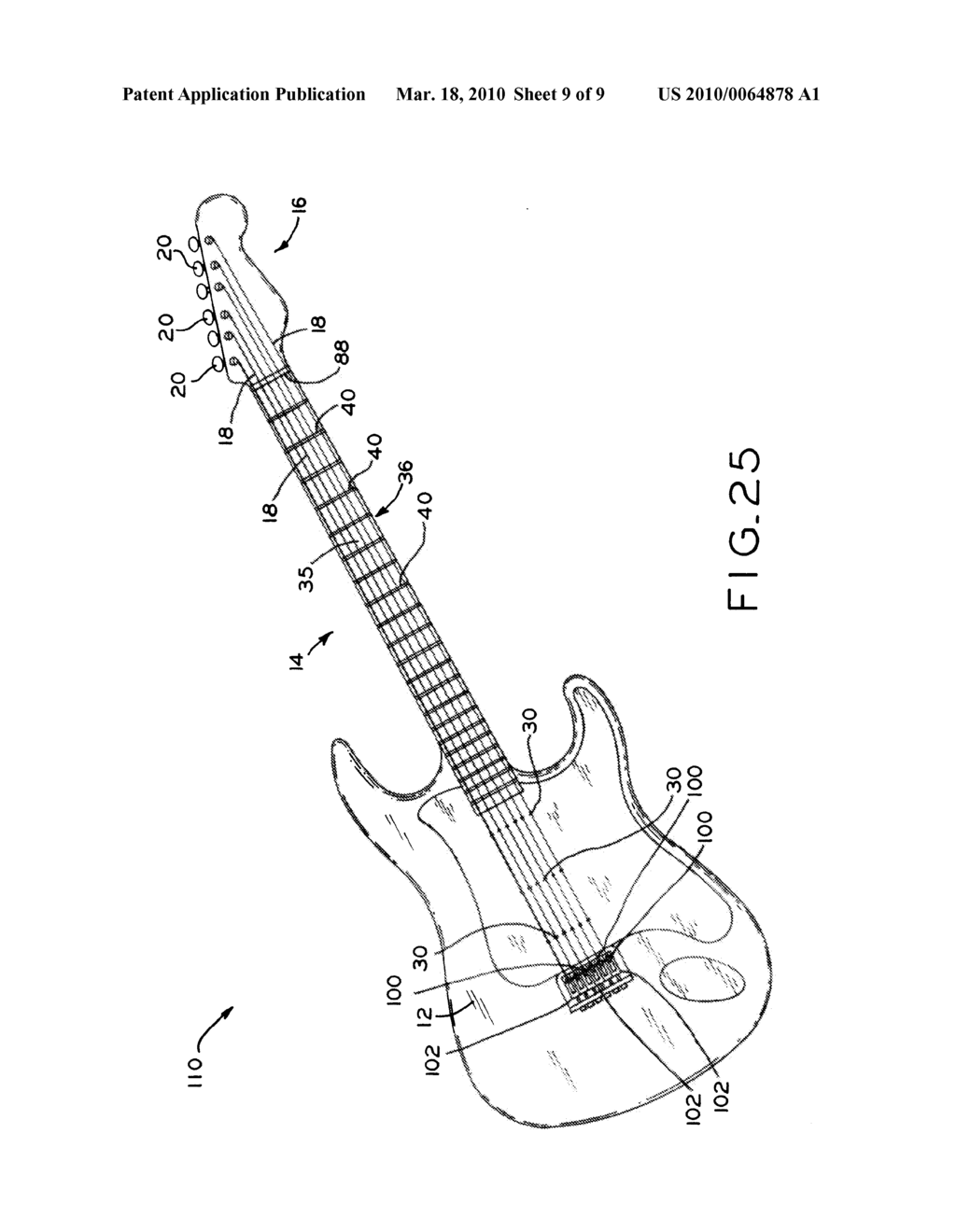 STRINGED INSTRUMENT HAVING COMPONENTS MADE FROM GLASS AND METHODS OF MANUFACTURING AND ASSEMBLING THE SAME - diagram, schematic, and image 10