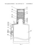 DEVICE FOR TREATING AND PURIFYING A LIQUID PRODUCT diagram and image