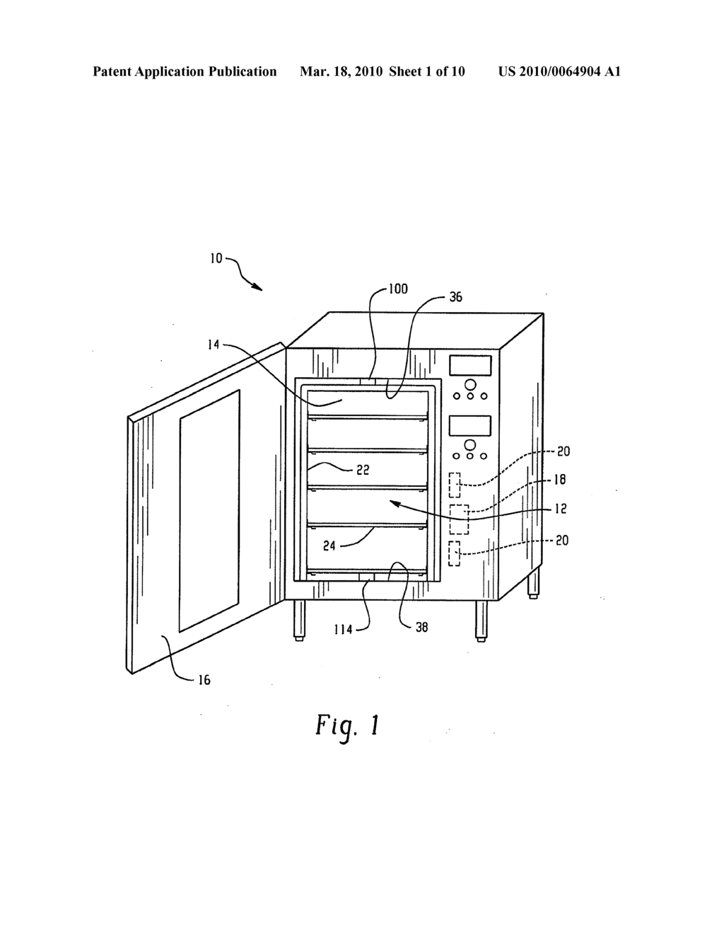 OVEN WITH FOOD PRODUCT RACK - diagram, schematic, and image 02