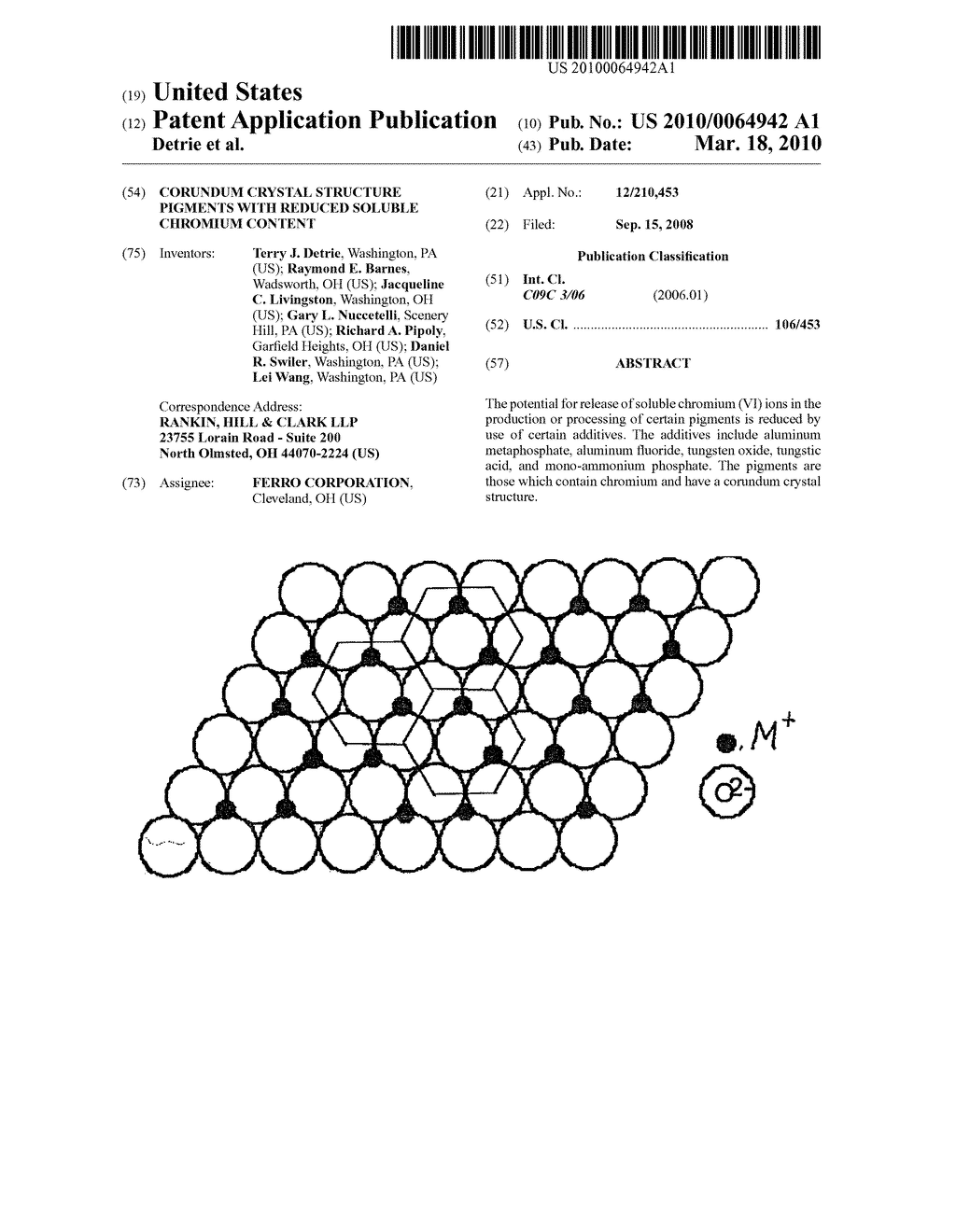 Corundum Crystal Structure Pigments With Reduced Soluble Chromium Content - diagram, schematic, and image 01