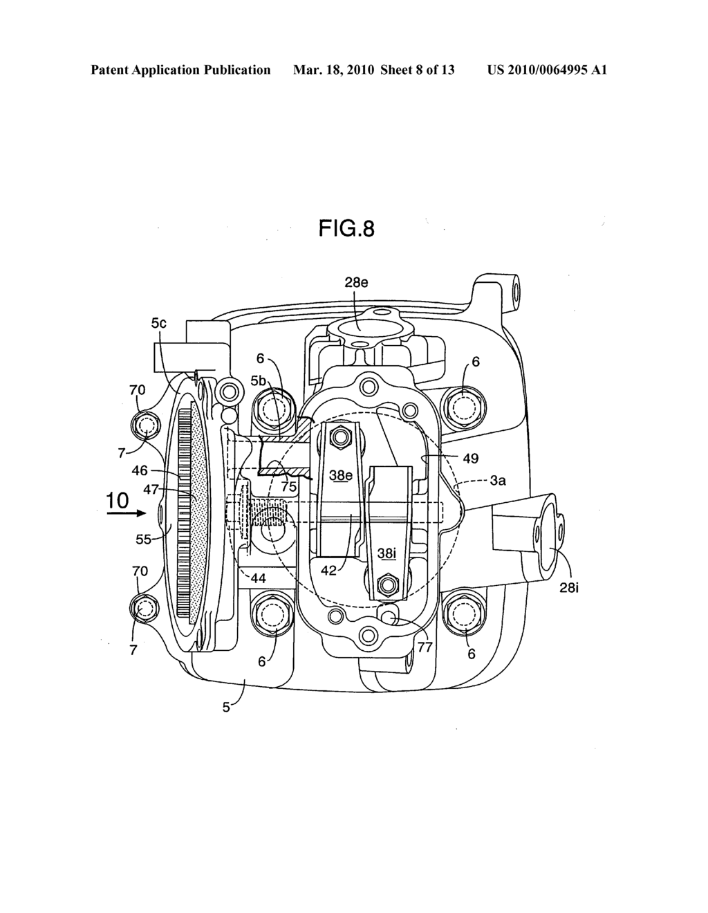 Engine valve operating system - diagram, schematic, and image 09