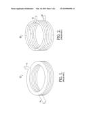 Cam phaser helical bias spring having a square end for retention diagram and image