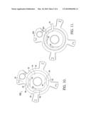 Cam phaser helical bias spring having a square end for retention diagram and image