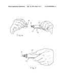 Retractable mascara brush diagram and image