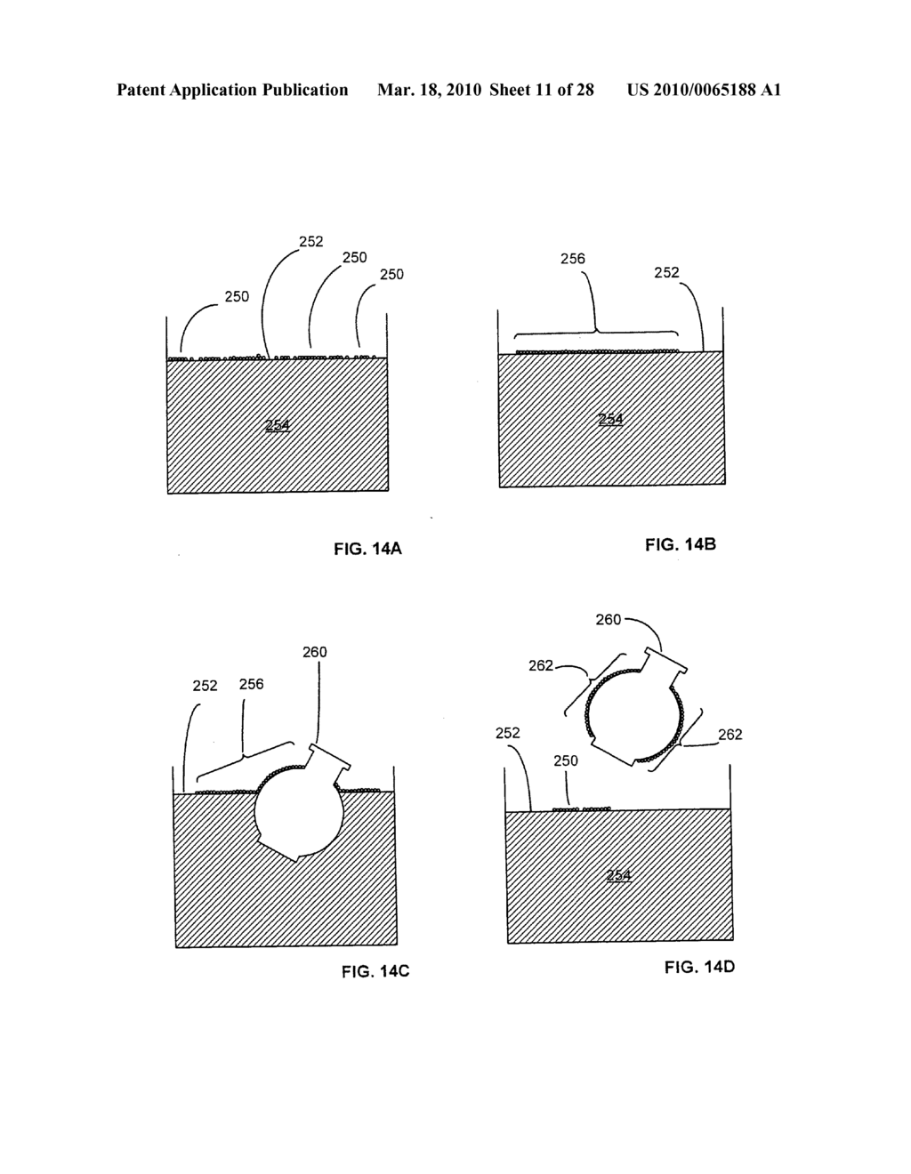 Self assembly of elements for displays - diagram, schematic, and image 12