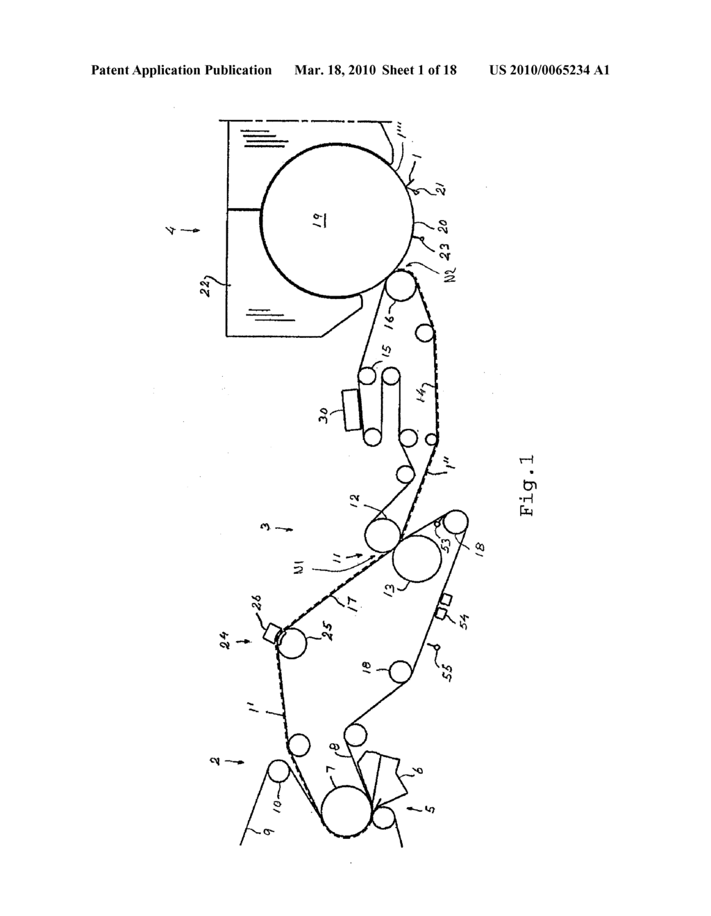 STRUCTURING BELT, PRESS SECTION AND TISSUE PAPERMAKING MACHINE FOR MANUFACTURING A HIGH BULK CREPED TISSUE PAPER WEB AND METHOD THEREFOR - diagram, schematic, and image 02