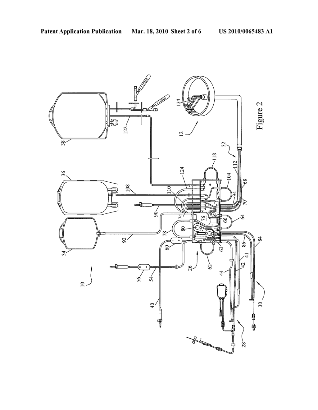 Blood Processing Apparatus With Cell Capture Chamber with Protruding Inlet - diagram, schematic, and image 03