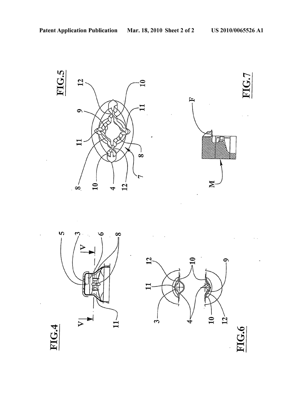 PERFORABLE CLOSURE FOR A CONTAINER, MOULD AND METHOD FOR CARRYING OUT SAID CLOSURE - diagram, schematic, and image 03